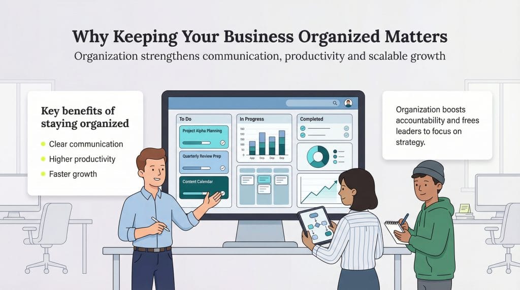 business organization benefits