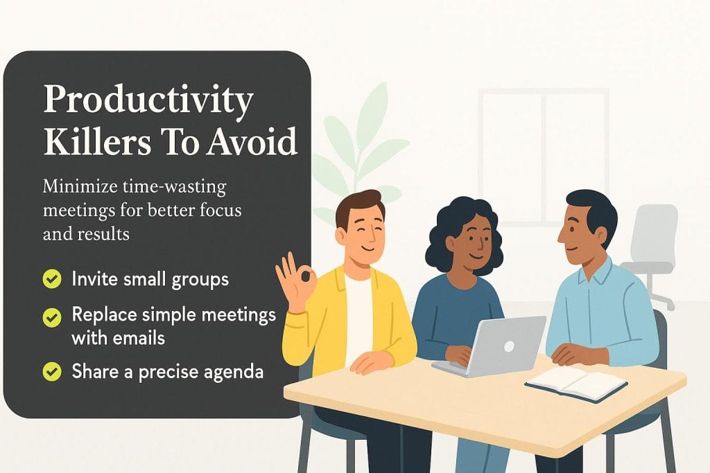 Productivity killers