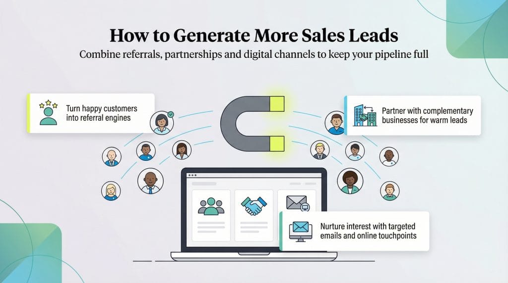 How to generate sales leads