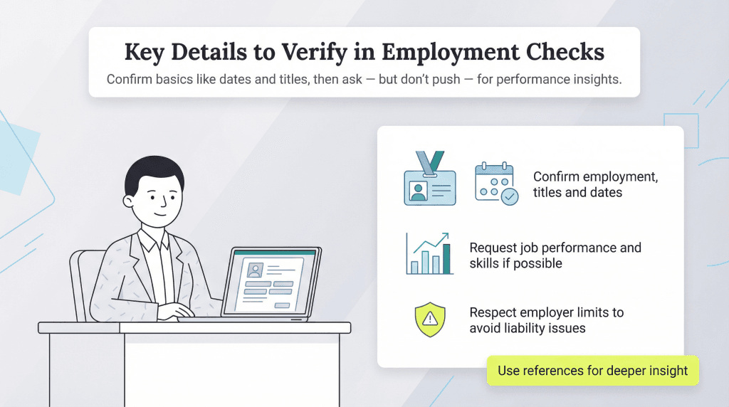 employment verification details graphic