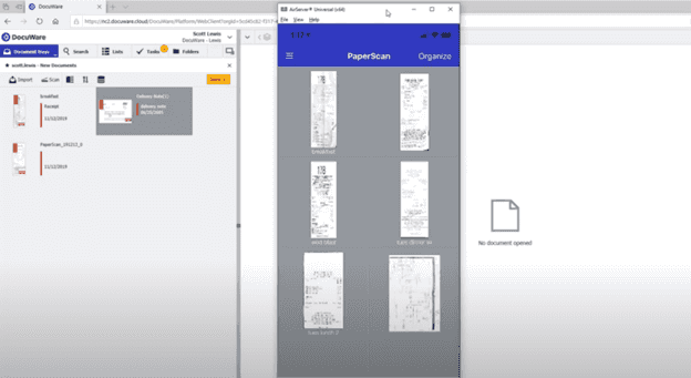 Review and pricing of document management solution, DocuWare