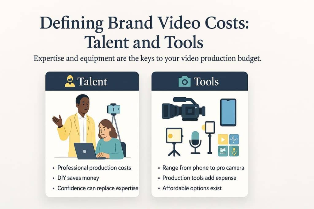 Defining brand videos graphic