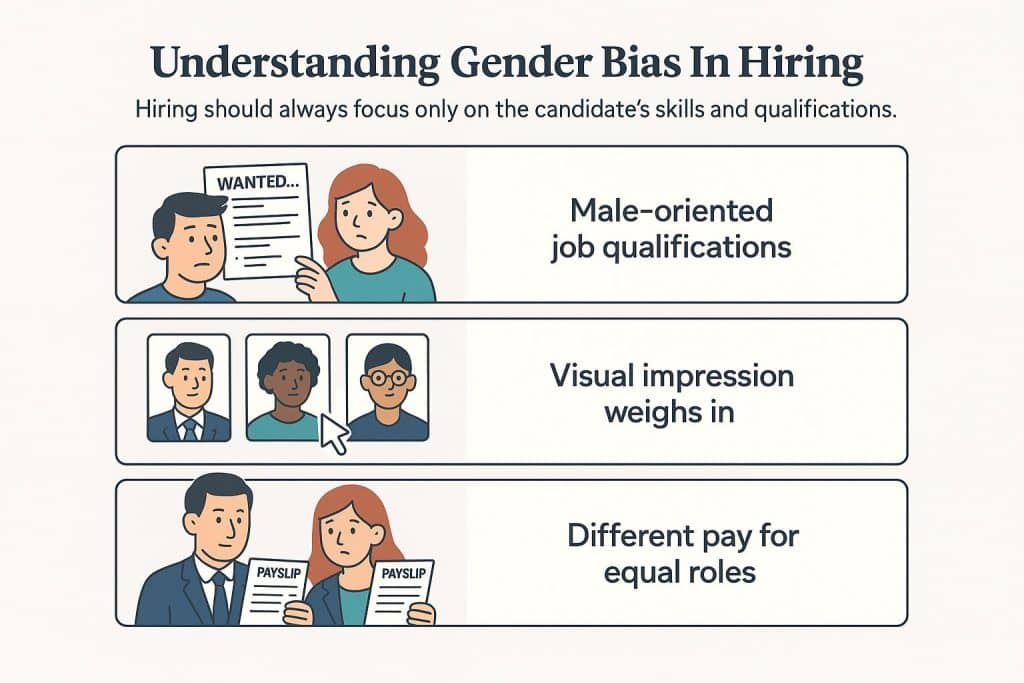 Gender bias explained graphic