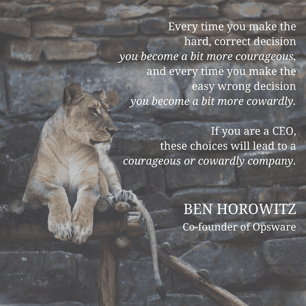 Ben Horowitz quote