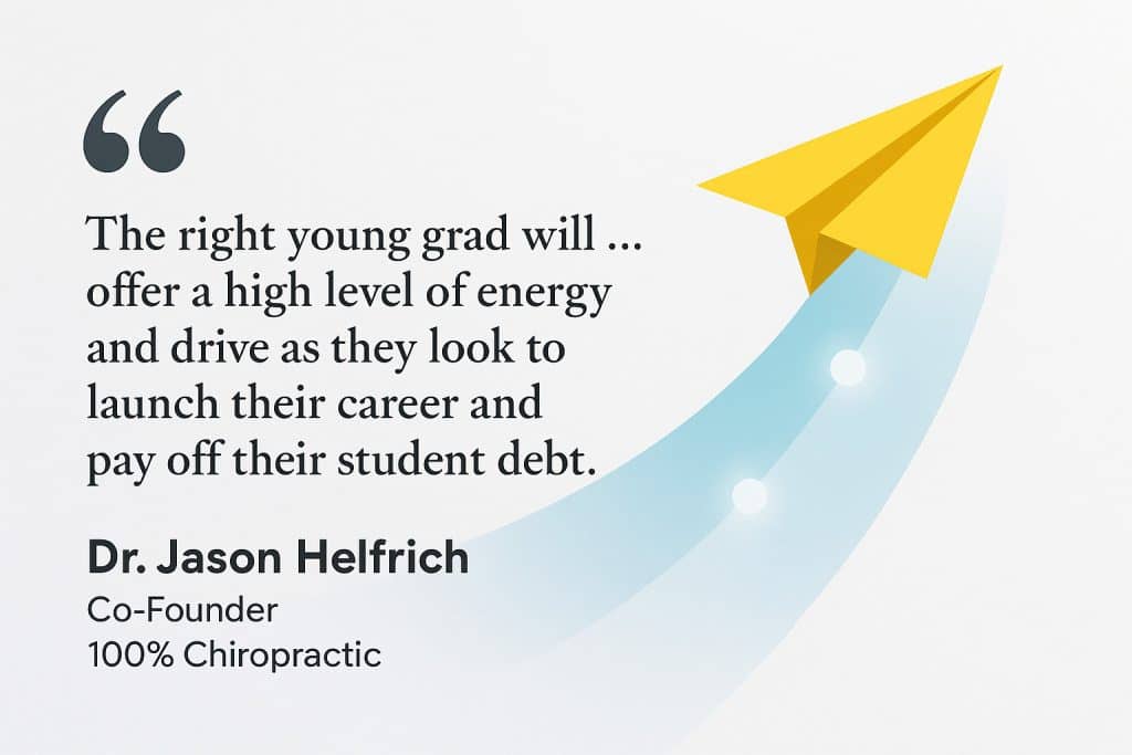 Young grad pull quote