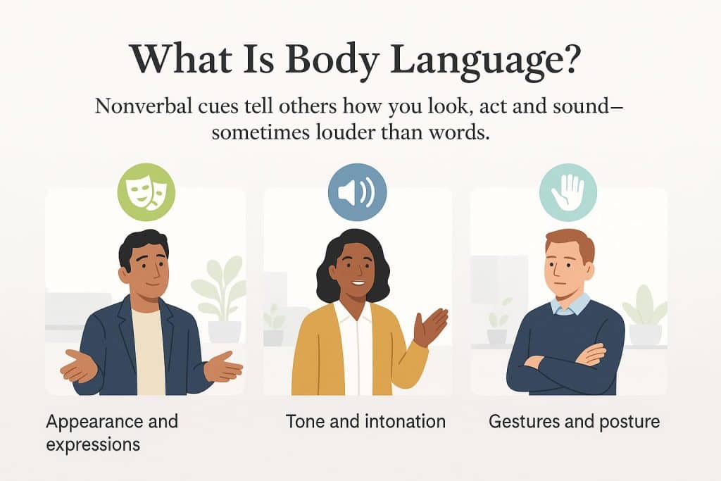What is body language graphic
