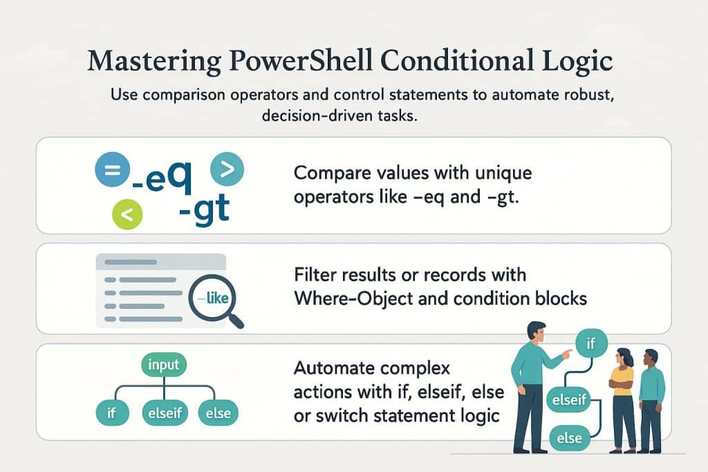 Powershell conditional graphic