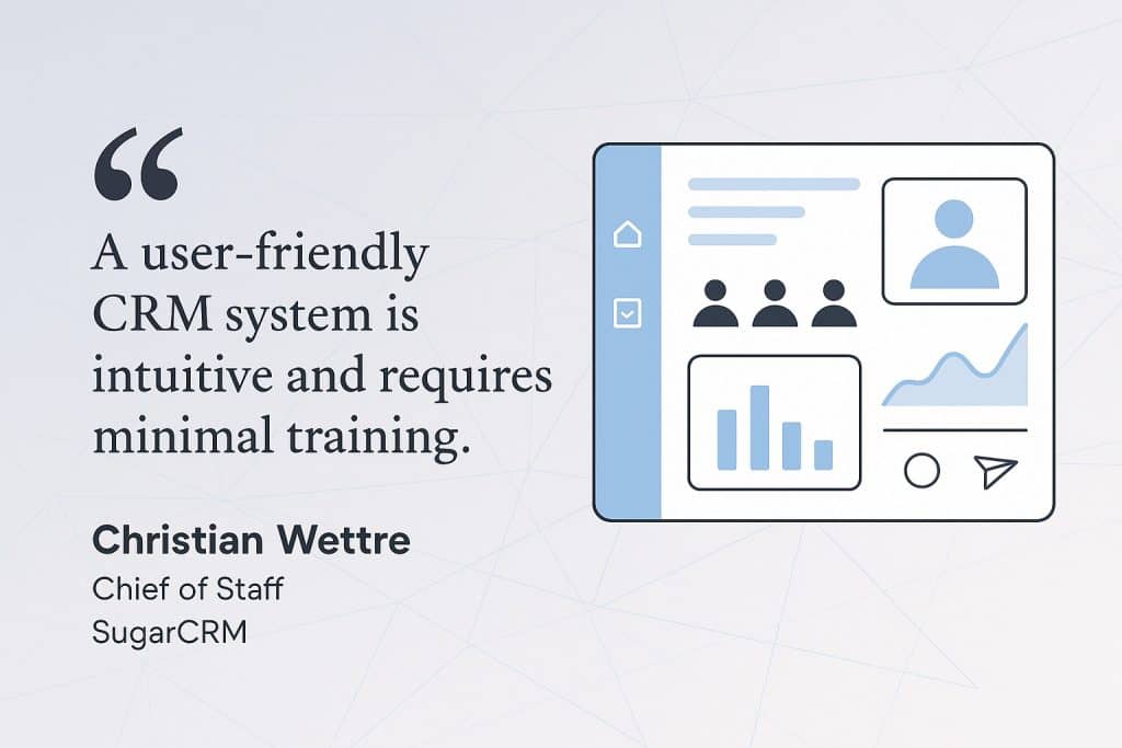CRM system pull quote