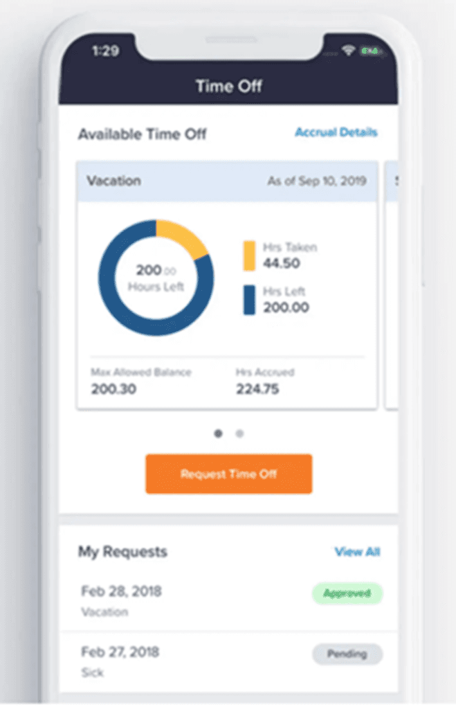 TriNet mobile app