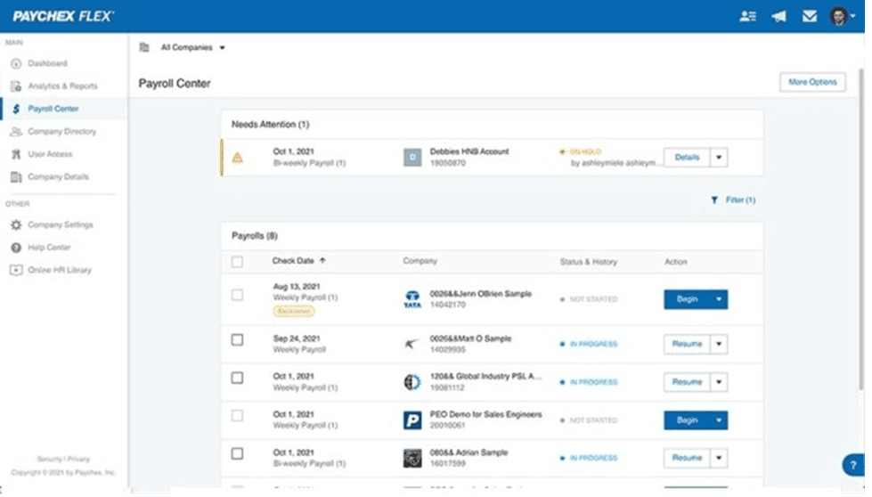 Paychex payroll for remote and hybrid employees
