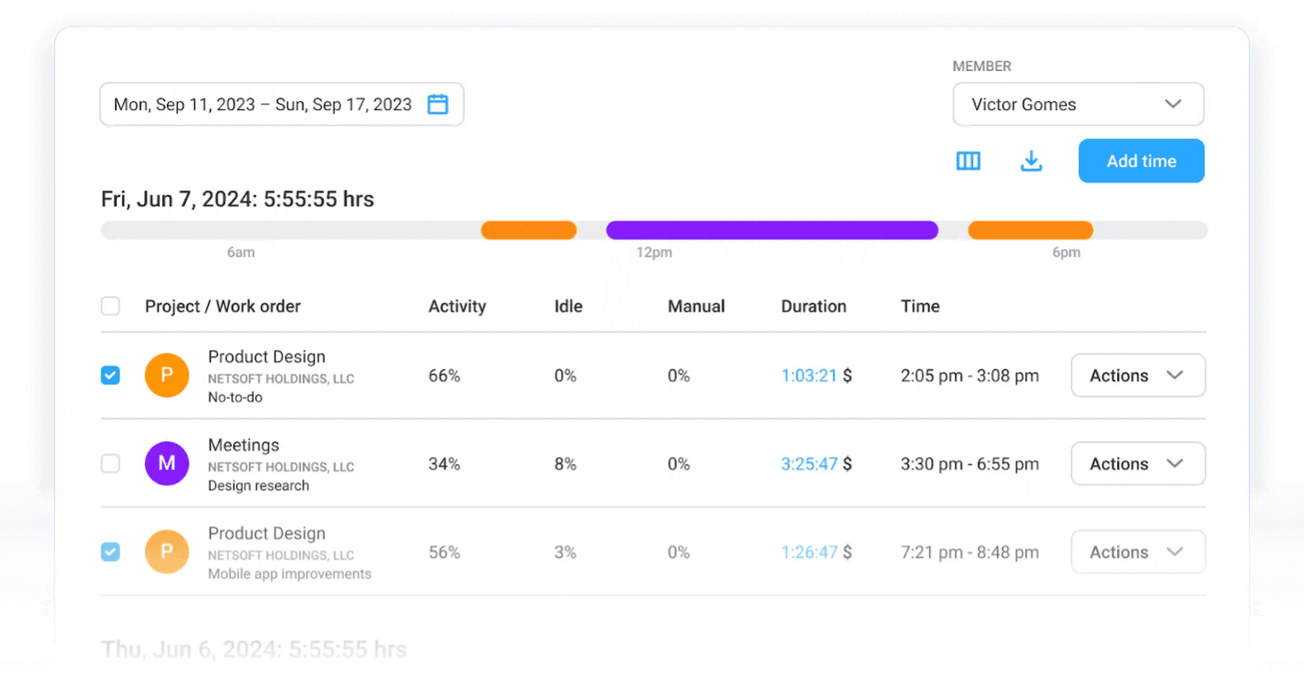 Hubstaff tracking