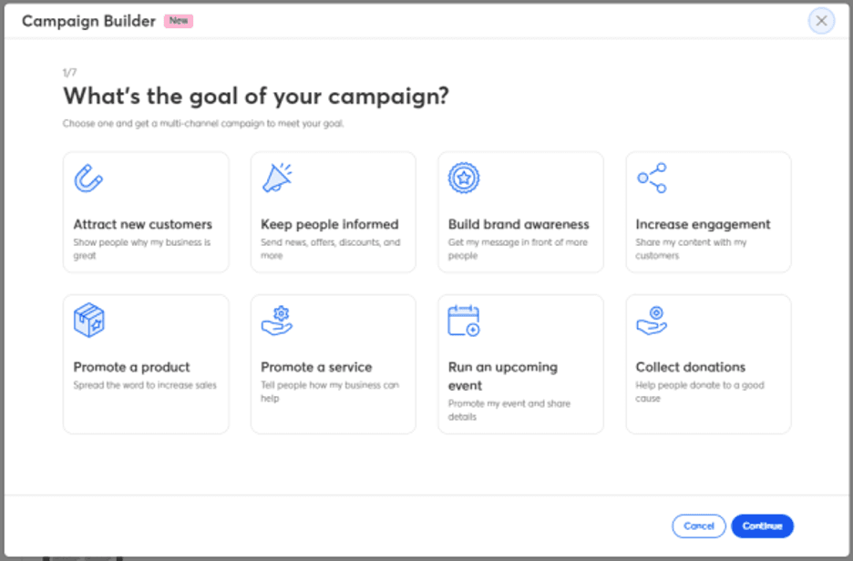 Constant Contact AI system to build campaigns