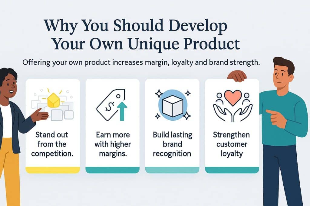 Developing a unique product graphic