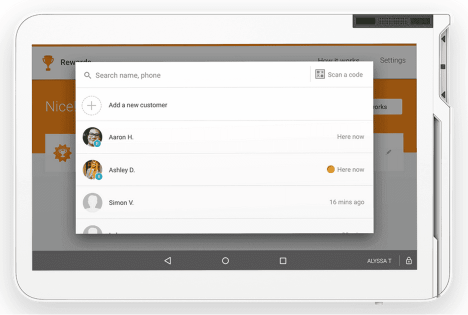 Clover customer engagement features