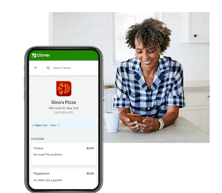 Clover online ordering
