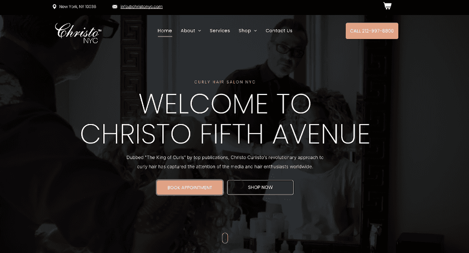 Christo website