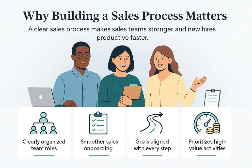 Sales process benefits 