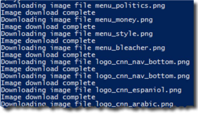 PowerShell code example