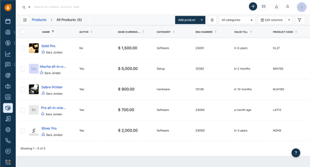 Freshsales CPQ