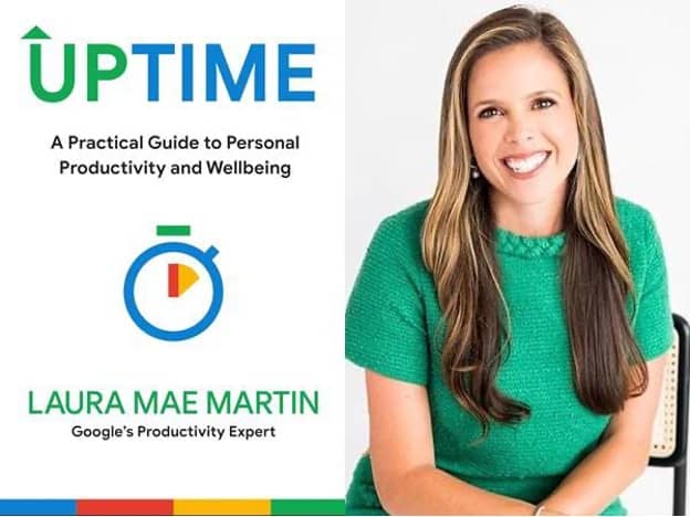 Uptime book cove by Laura Mae Martin
