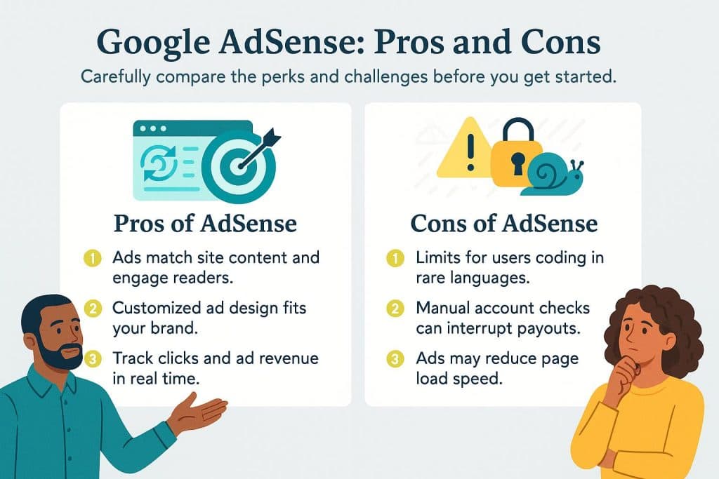 Google Adsense pros and cons