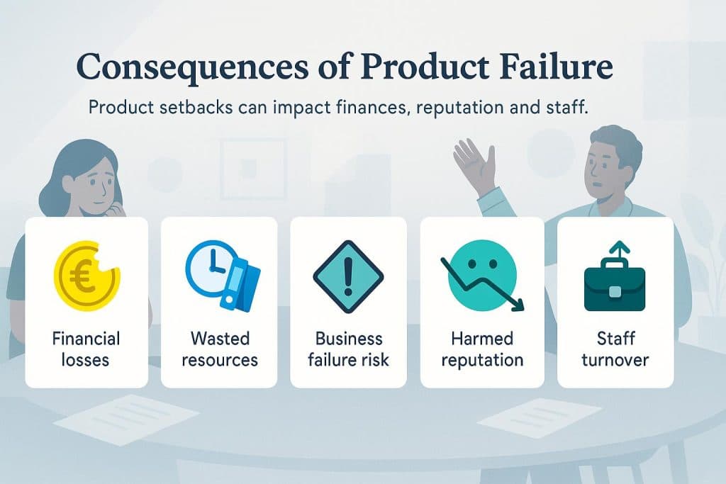 Consequences of product failure graphic