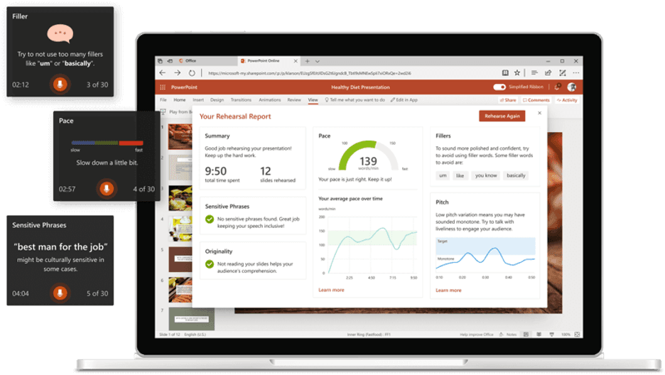PowerPoint Speaker Coach