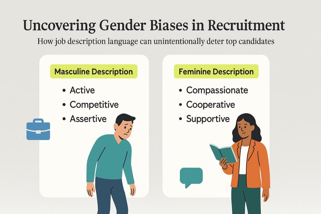 Gender bias in recruitment graphic