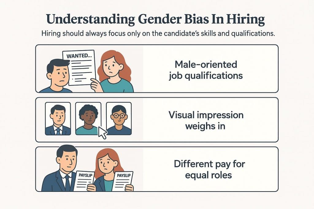 Gender bias explained graphic