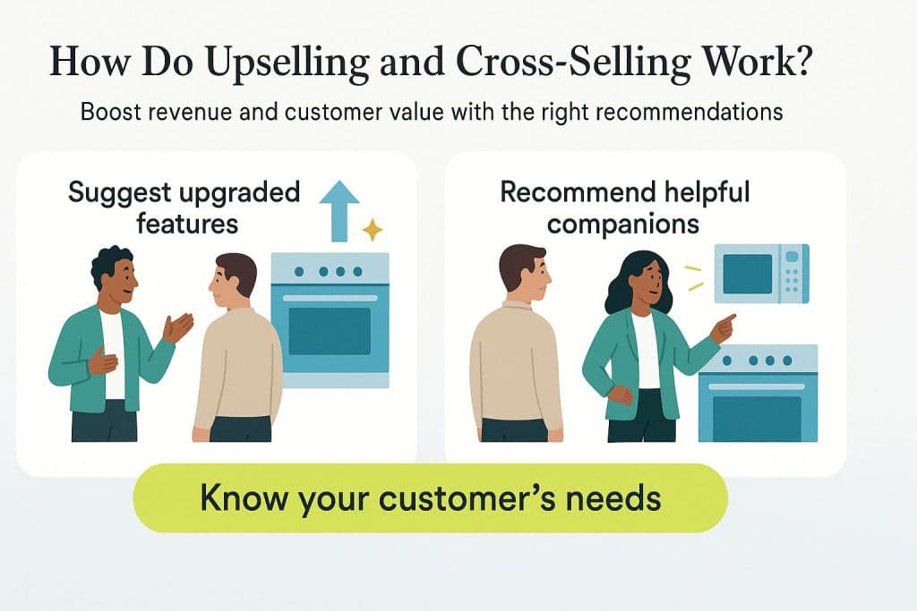 Upselling and cross-selling explained