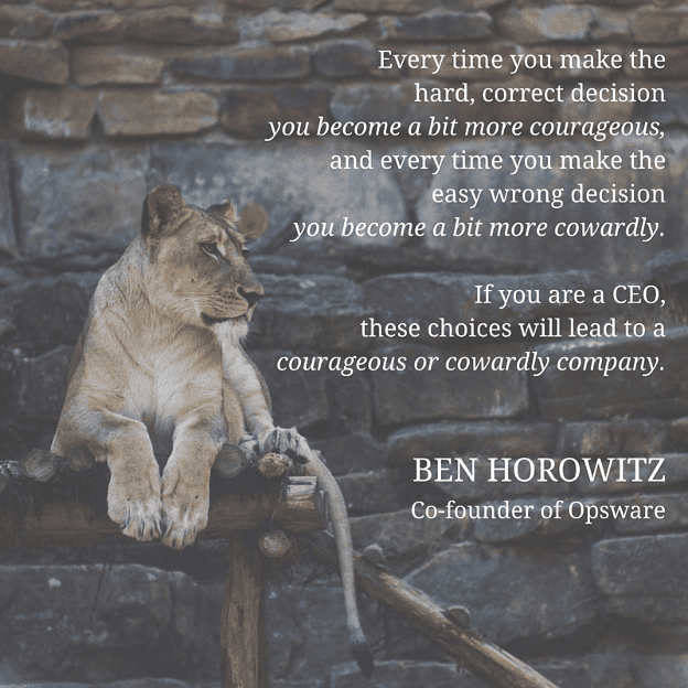 Ben Horowitz quote