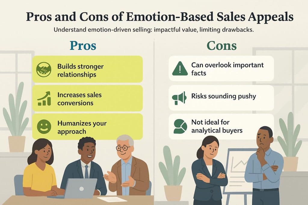 Emotion-based sales pros and cons