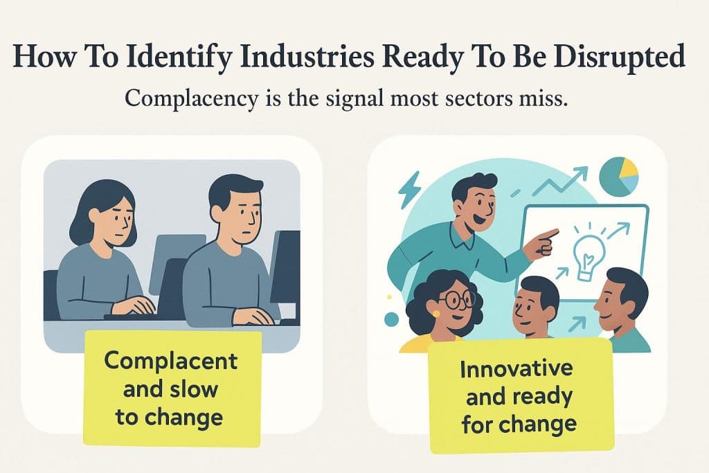 Industries to disrupt graphic