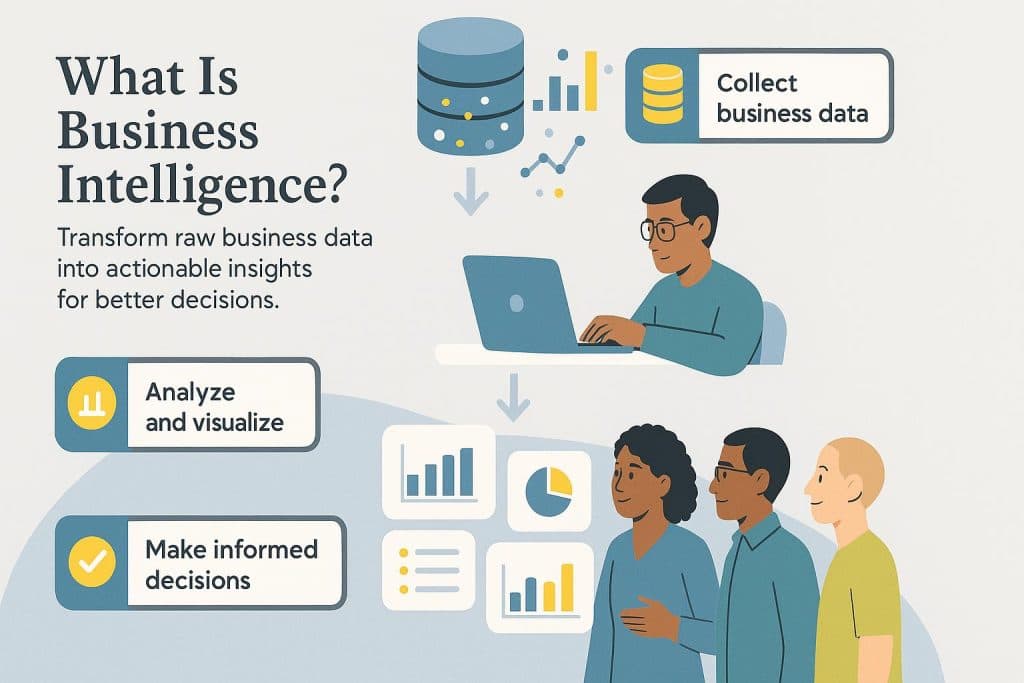 business intelligence graphic