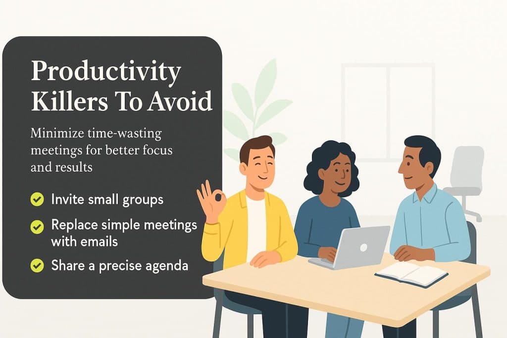 Productivity killers