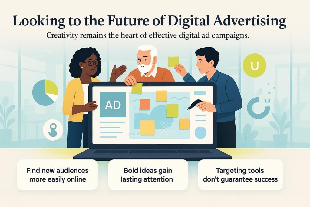 Future of digital advertising graphic
