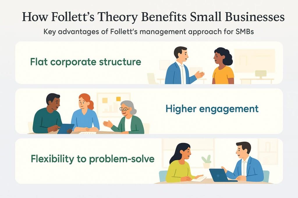 Graphic about Follett's theory