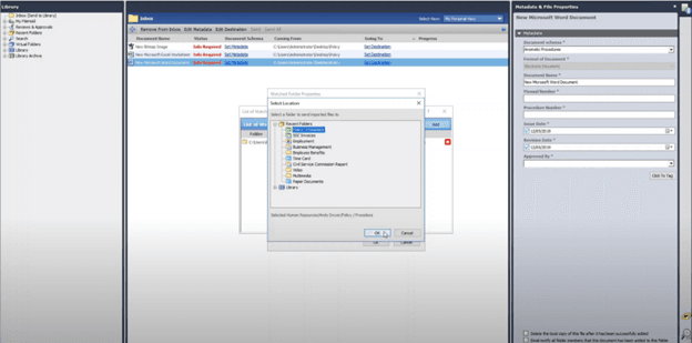 FileHold cloud screenshot