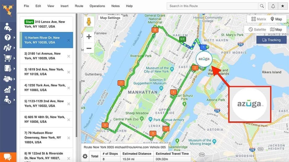 Route4Me app
