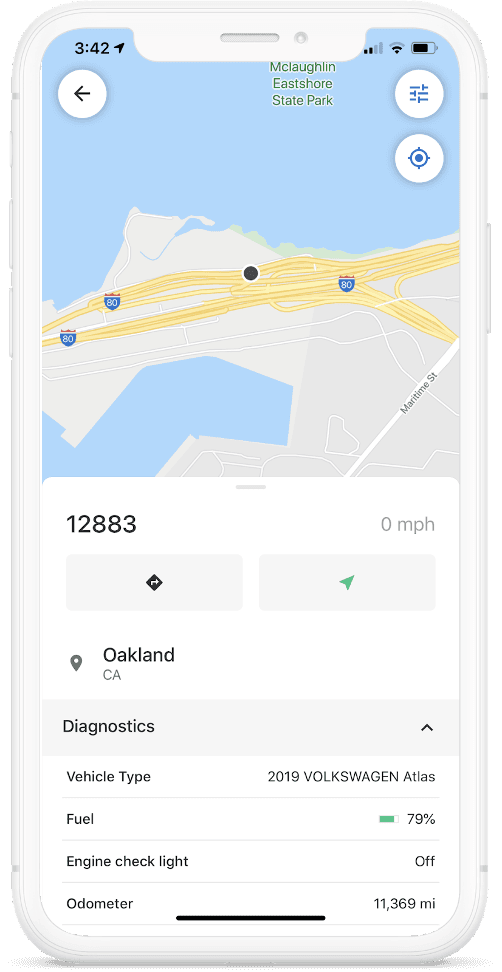 Samsara Fleet mobile app