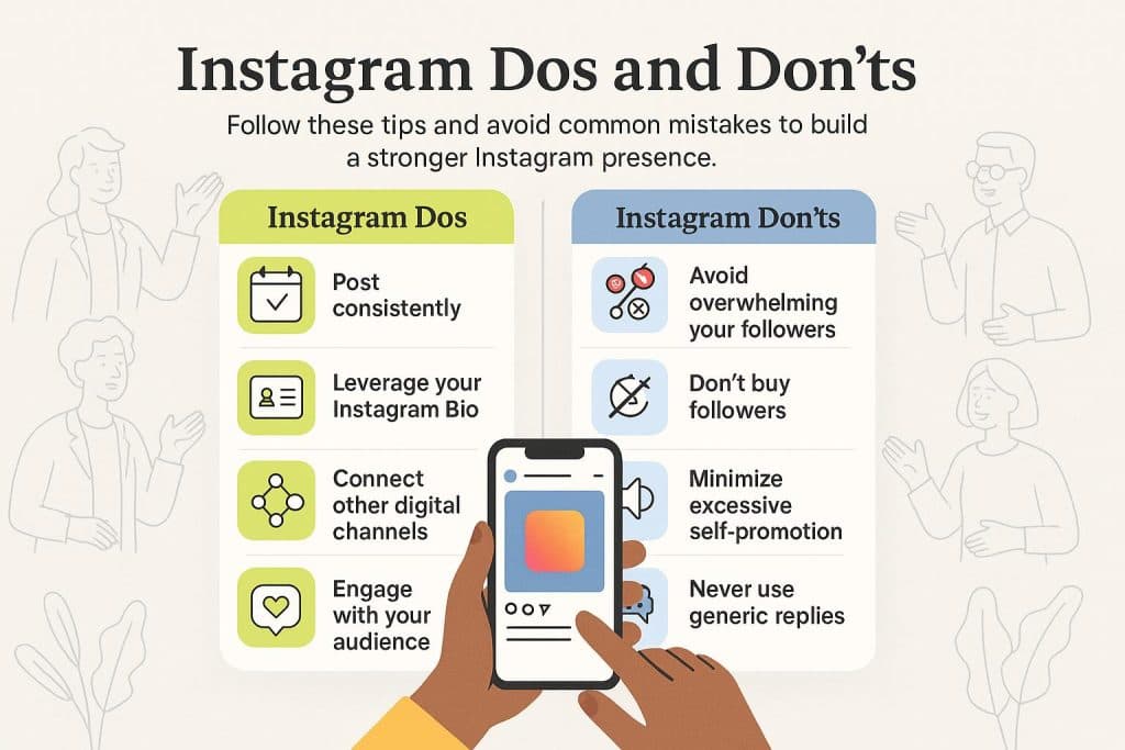 Instagram Dos and Don'ts