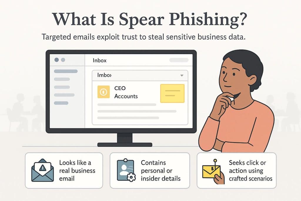 Spear Phishing infographic