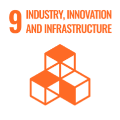 Industry, innovation and infrastructure graphic