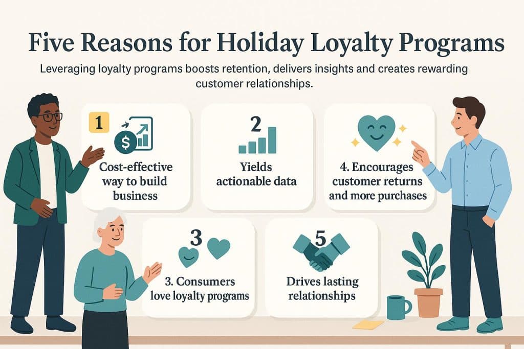 five reasons for loyalty programs