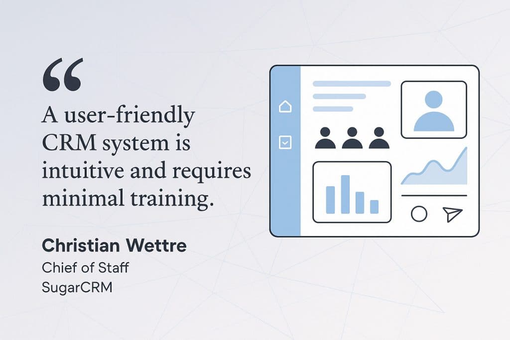CRM system pull quote