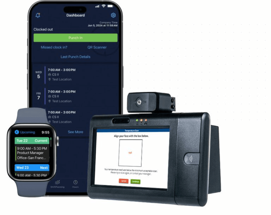 TimeClock Plus hardware