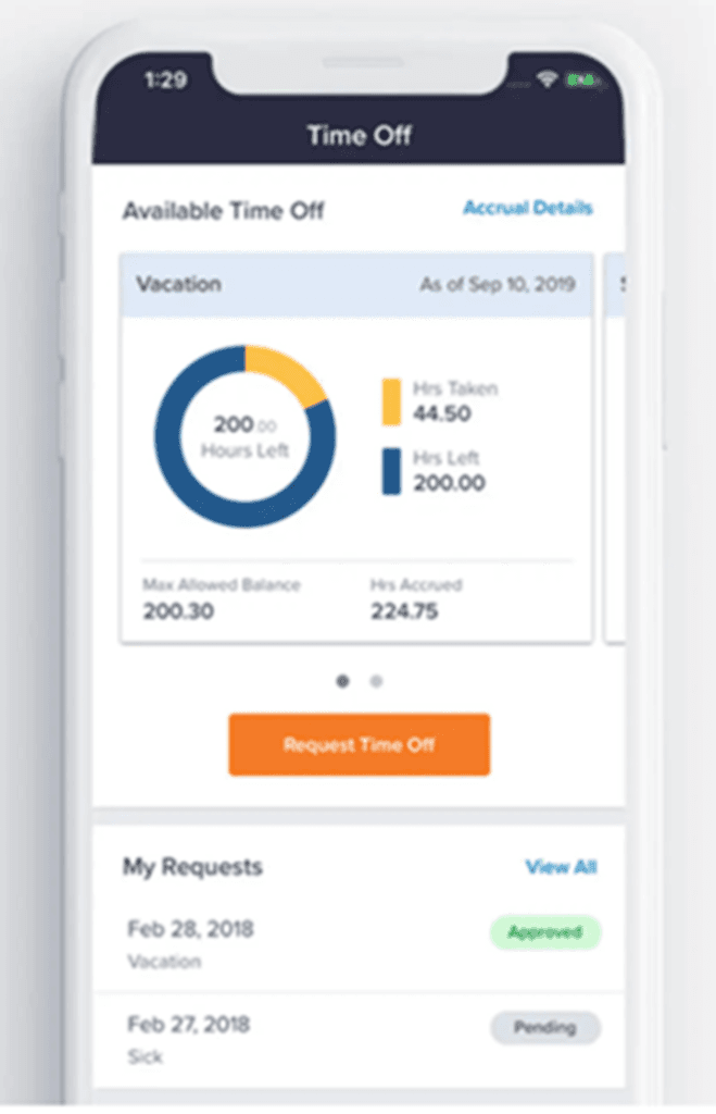 TriNet mobile app