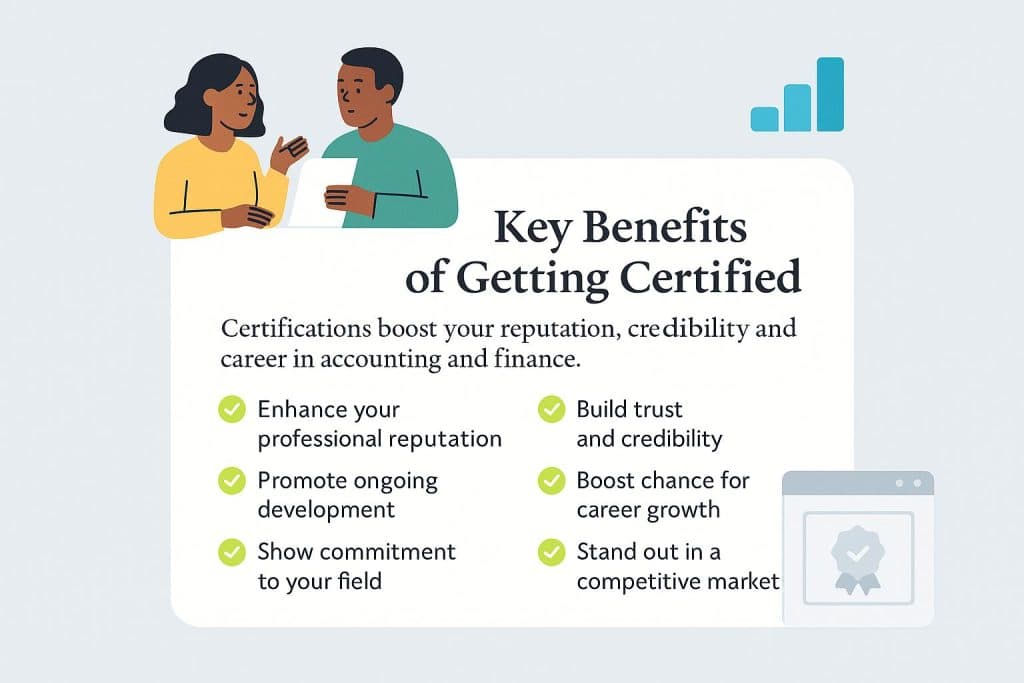 Benefits of being certified checklist