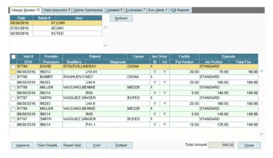 AdvancedMD billing
