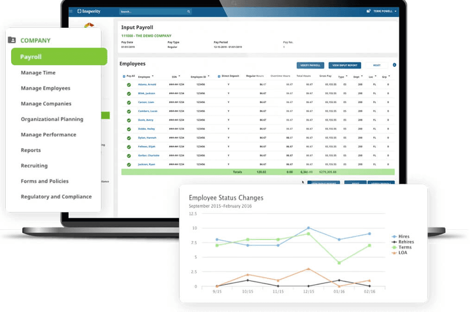 Insperity payroll